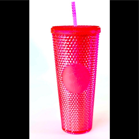 NWT PINK VENTI STARBUCKS STUDDED TUMBLER